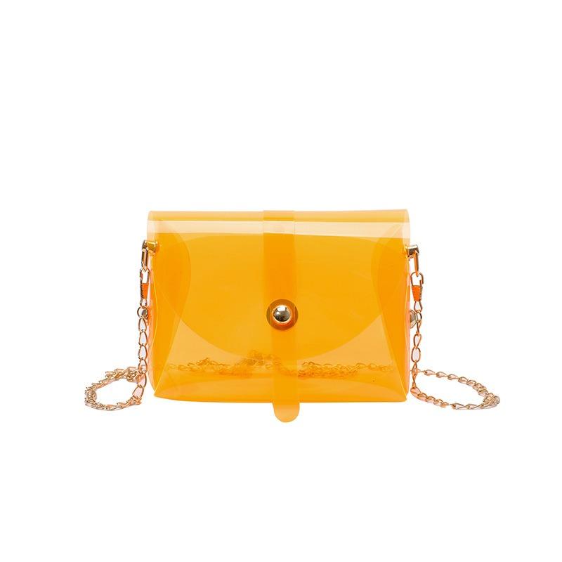 Fashion Trend Summer Popular Transparent Niche Mini Chain Shoulder Messenger Bag Exquisite Only Beautiful Women Bag