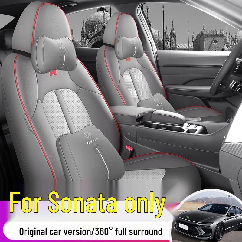 Eleventh Gen Sonata Leather Car Seat Cushion – Four Seasons Universal Model