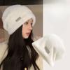 A Plush Fisherman's Hat Imitating Rabbit Fur In Korean Style Warm and Versatile Cold Proof and Face Showing Small Bucket Hat