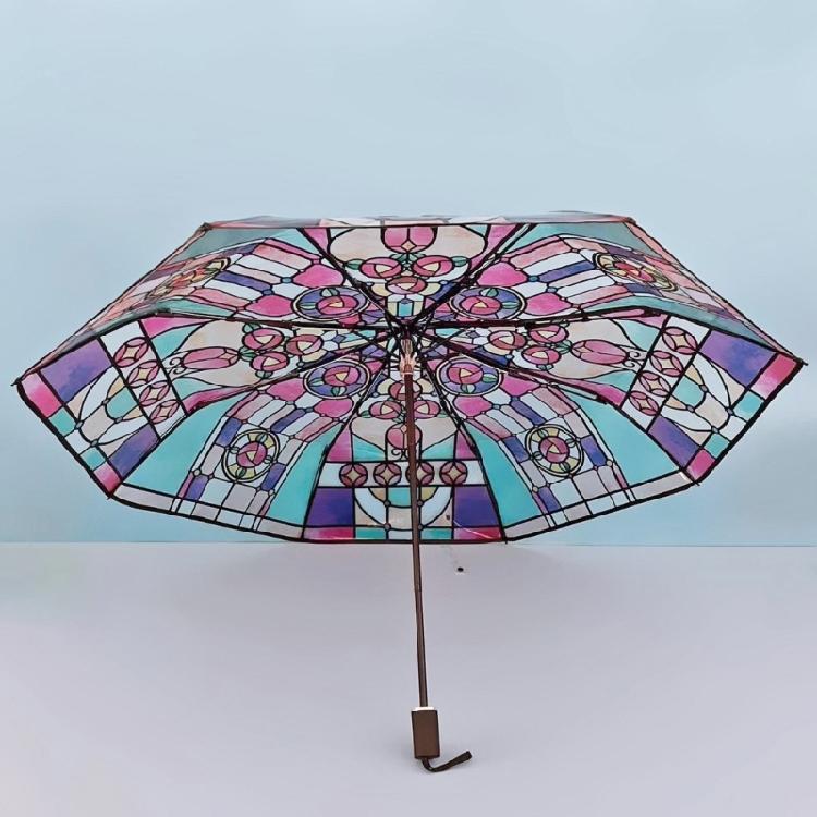 Clear Bubble Umbrella Wedding,Transparent Umbrella Windproofs Canopy Rain Bubble Umbrella Church Glass Stick Umbrella