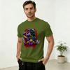 HHe Unisexs Power Unisexs T Shirts Vintage Tees Short Sleeve Round Collar TShirt Cotton Original Clothing