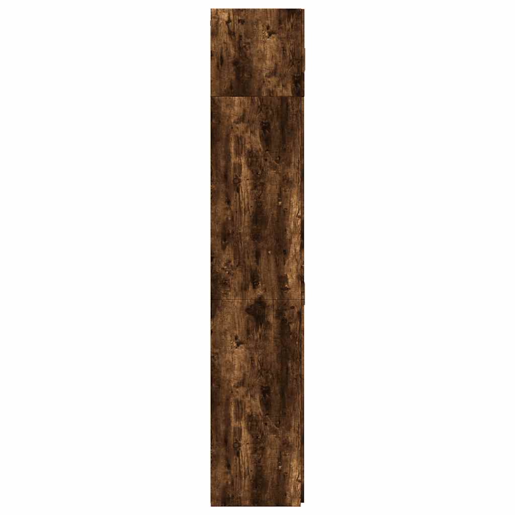 Tall Cabinet Smoked Oak 70x42.5x225 Cm Particleboard