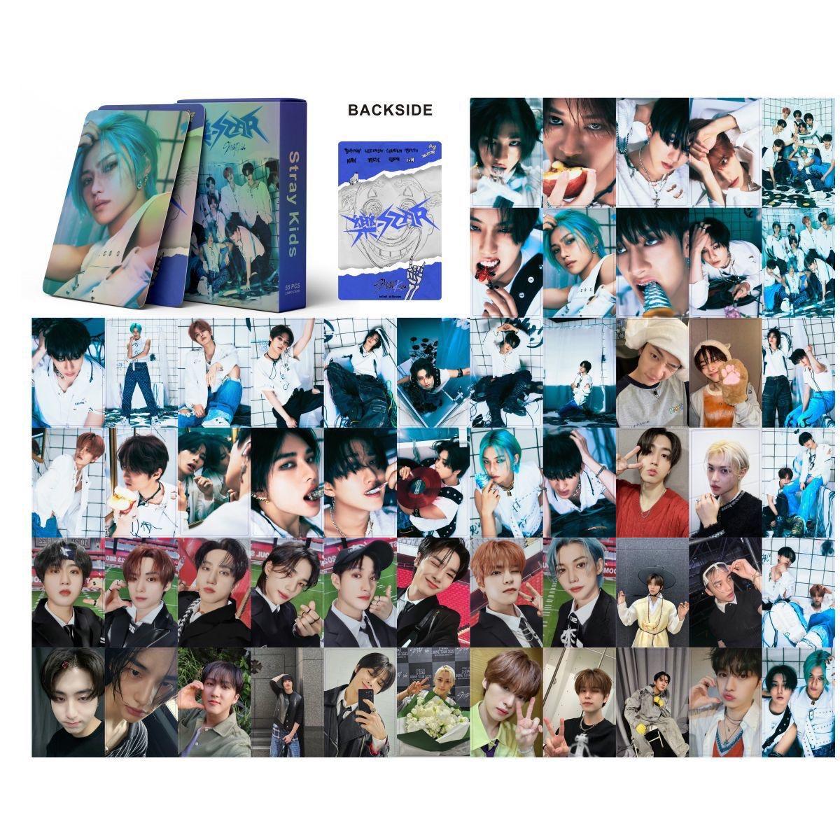 

Альбом карточек Lomo BTS товар карточка для флеш-карточек 55pcs