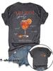 Women's Summer APEROL Print Short Sleeve T-Shirt - European & American Fashion, Hot Selling