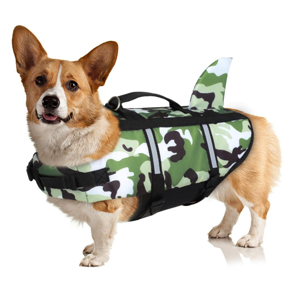 Summer Dog Life Jacket | Lightweight & Adjustable Swimsuit for Medium & Large Dogs