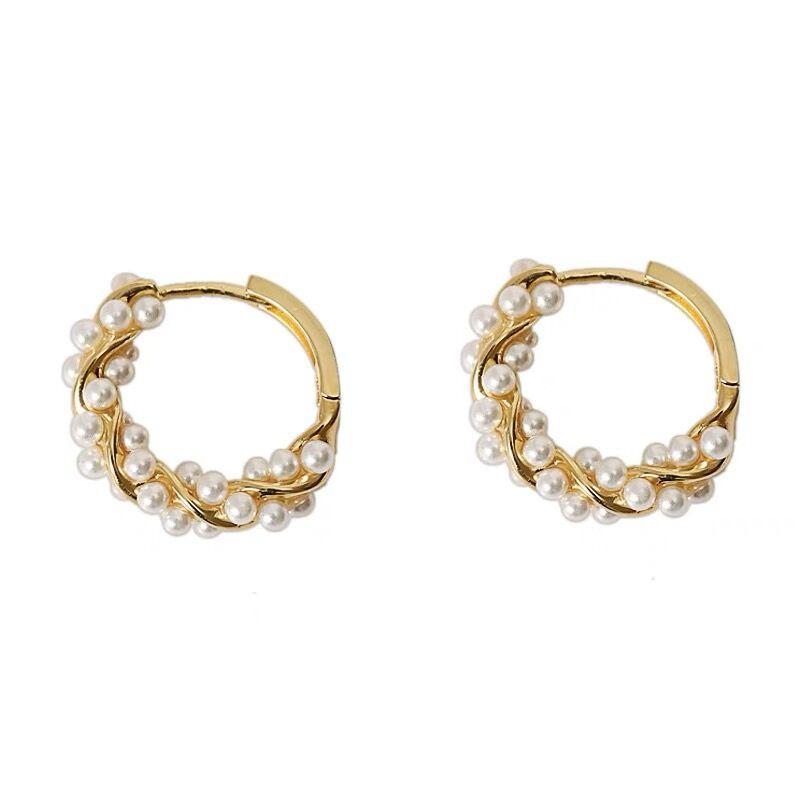 Korean Vintage Pearl Luxurious Ear Cuffs