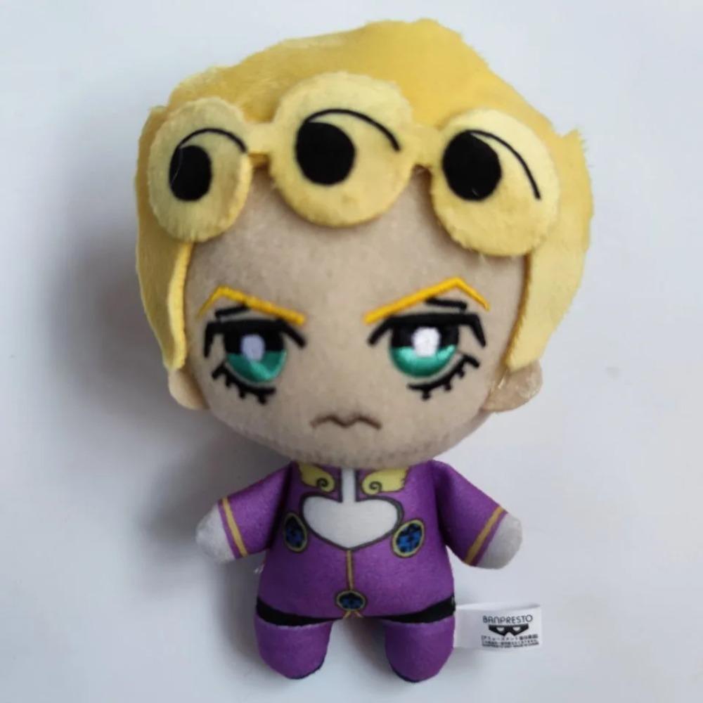 

6 шт. JoJo s Bizarre Adventure Джорно Наранча Миста Буччеллати Аббаккио Фуго мягкая игрушка плюшевая новая