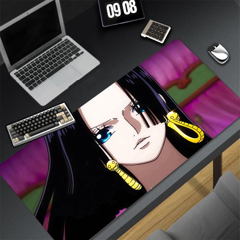 Mouse Pad Extended Gaming Mousepad With Stitched Edges Desk Mat NonSlip Base Computer One Piece Keyboard Pad For Laptop Rug
