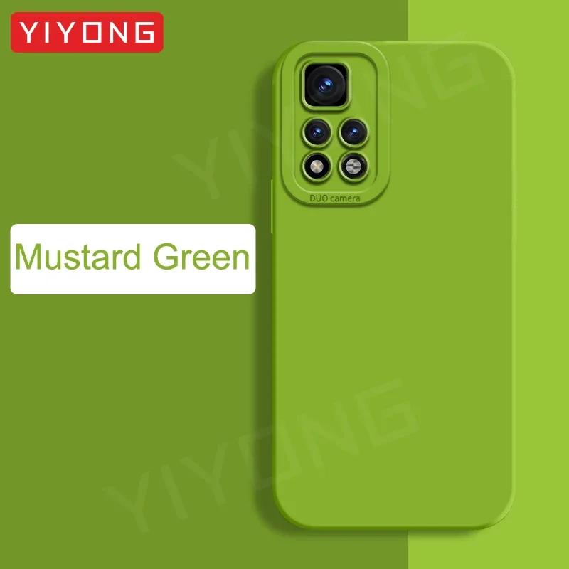 

Для Redmi Note11 Pro+ Чехол Мягкий жидкий силиконовый чехол для Xiaomi Redmi Note 11 12 Pro Plus 5G Xiomi Note12 Turbo Чехлы Redmi Note 11 Pro 5G зелёный