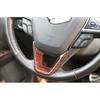 For Ford Mondeo Fusion A 2013-20 1PCS Wood Grain Steering Wheel Sheet Cover Trim