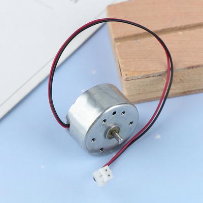Motor Mini 300 Rf-300C Dc 1.5V -6V 7000Rpm Micro 24.4Mm Redondo Eixo Baixa Corrente Faça Você Mesmo Ventilador Energia Solar Modelo Brinquedo Hobby