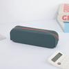 Silicone Pencil Case, Large Capacity Rectangle Pen Holder, Washable Cute Stationery Organizer for Office School