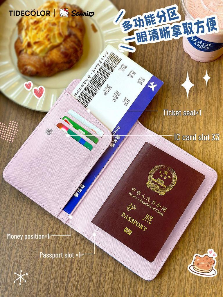 Sanrio Passport Holder & Card Organizer Wallet