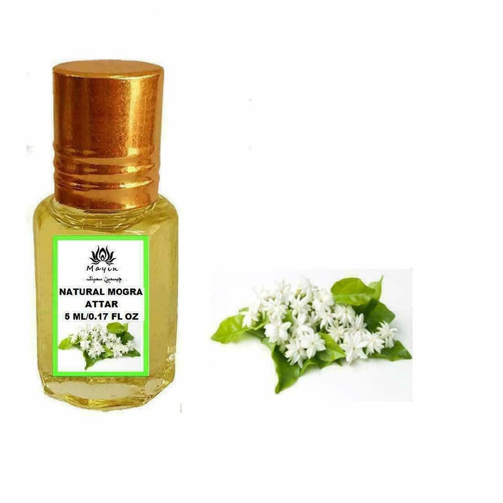 Mayin Natural Mogra Attar Perfume For Men and Women 5 ml IQN677