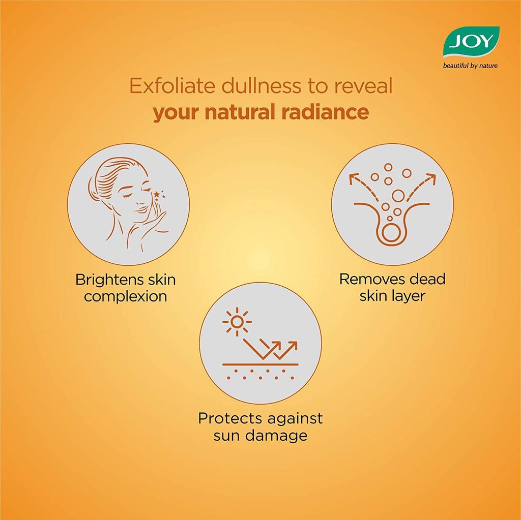 JOY Vitamin C Face Pack for Glowing Skin 250gm | Skin Brightening Face Mask for All Skin Types