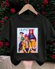 Lovely Cute Kpop Demon Hunters Pattern Kids T Shirt Soft Lightweight Short Sleeve Daily School Casual Round Neck Apparel