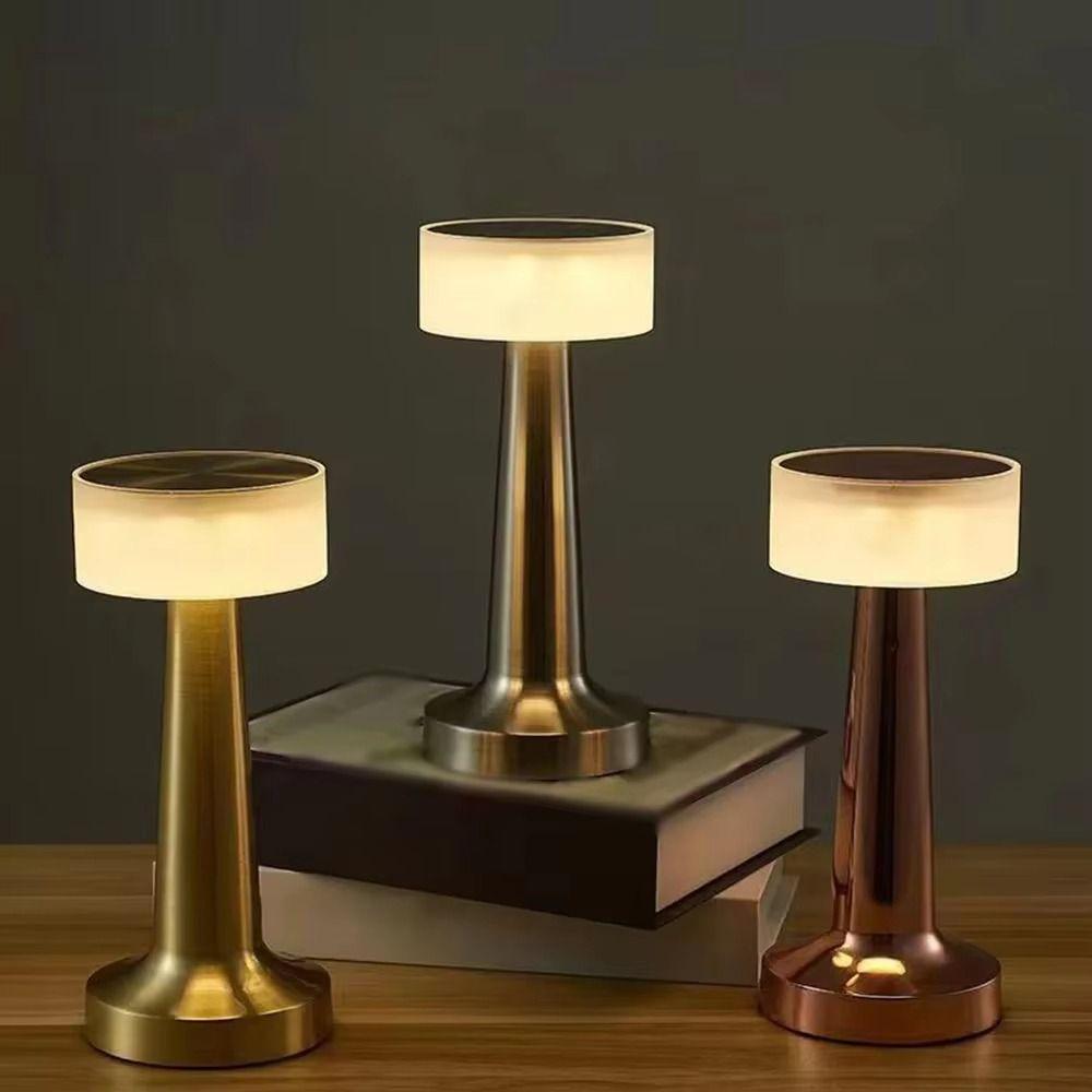 Dimmable LED Reading Lamp Cordless Rechargeable Desk Light Living Room Decor