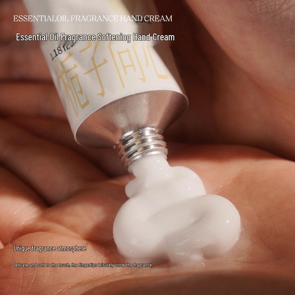 Hand Cream with Essential Oil: Portable, Moisturizing, Long-lasting Fragrance for Men/Women - Perfect Autumn/Winter Souvenir