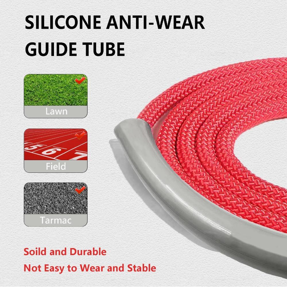 Foam Handle Weighted Jump Rope Adjustable Fitness Rope Skipping Nylon Skipping Rope  Exercise