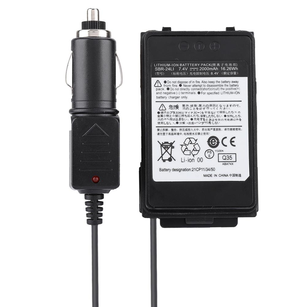 12V Per FT 70D FT 70DR Car Mobile Battery Eliminator Radio for Battery Replacement