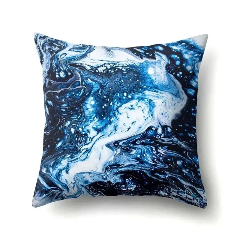 Nordic Fashion Abstract Marble Stripe Print Pillowcase Home Decoration Living Room Sofa Cushion Cover Bedroom Room Decoration