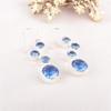 Tanzanite Gemstone Earrings  925 Solid Silver Handmade Jewelry Anniversary Gift EE-161-11