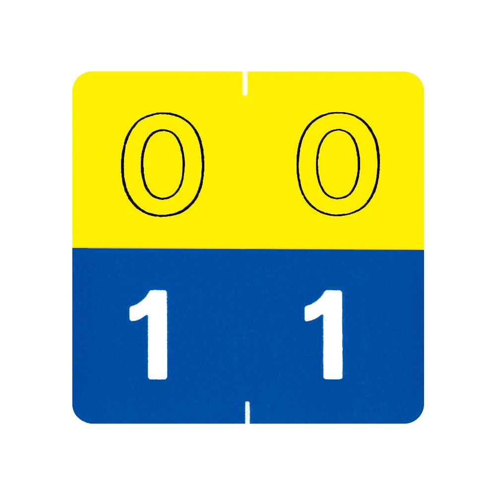 LIHIT LAB Color Number M for 2 100 HK752 Labels, Size, Digits, Labels,