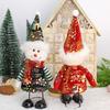 Christmas Decorations Spring Foot Doll Snowman Old Man Elk Ornaments Desktop Dress Up Christmas Decoration