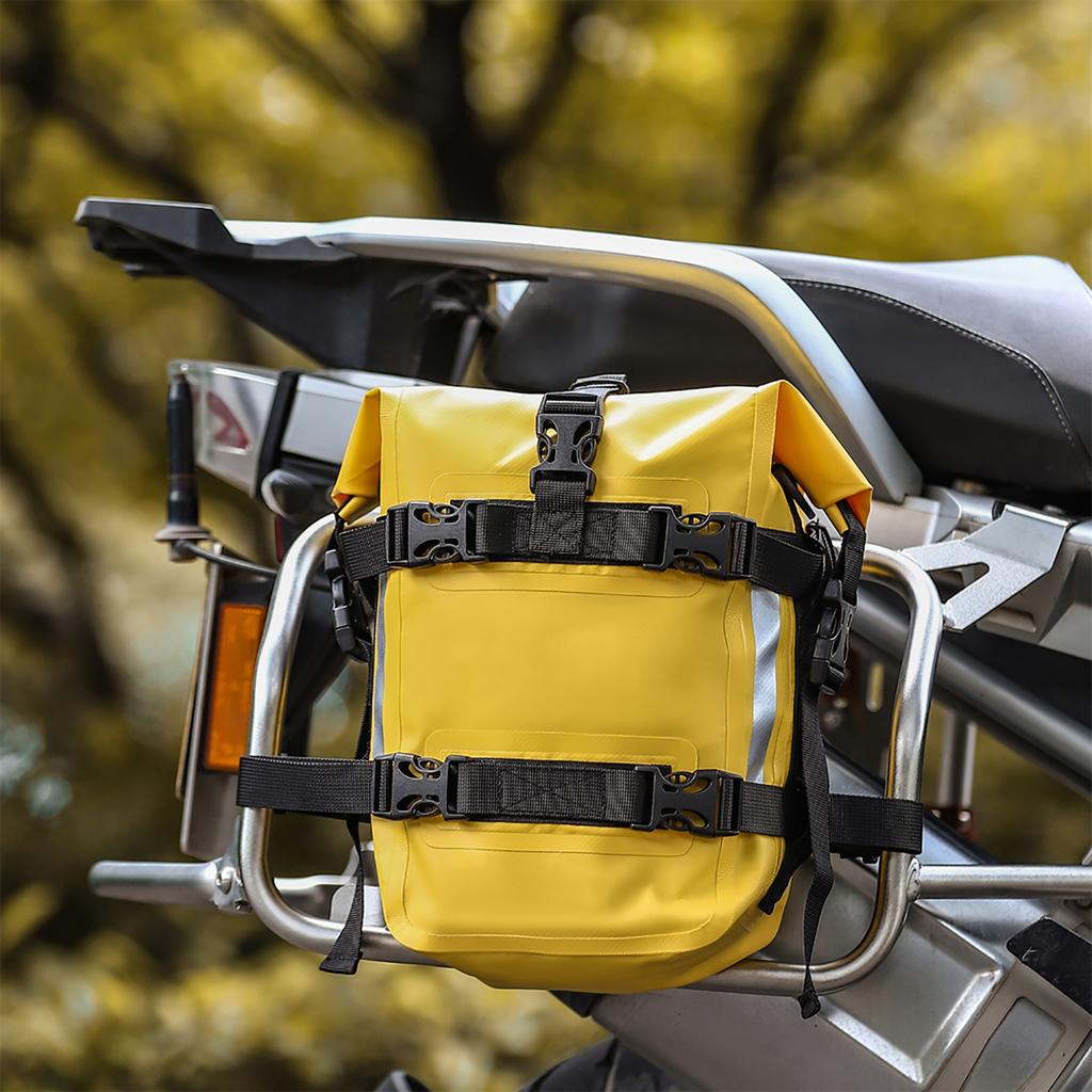 Motorcycle Bumpers Bag Waterproof 5L Motorcycle Side Frame Bag Motorcycle CrashBar Bag   Motorcycle Riding Tools Storage Bag Motorcycle Access