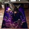 Moonlit Graveyard Undertaker Rug for Living Room, Game Rooms, Office, Bedroom, Office Floor Mat Playful Design, Fan Gifts Christmas Decor