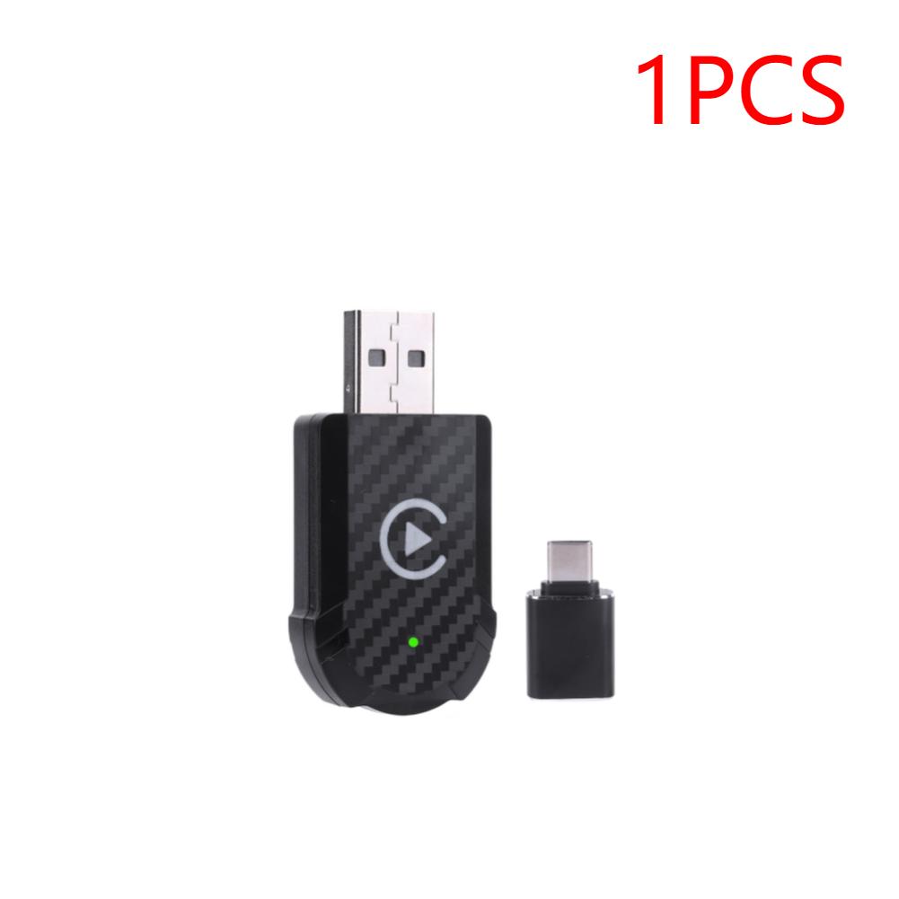 

1/2/3/4/5PCS Wired To Wireless Carplay & Android Auto 2 in 1 Dongle Bluetooth-Compatible 5.0 WiFi for Android Auto Cars