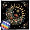 Comfortable Comfortable Tarot Tablecloth Witchcrafts Table Cloth for Tarot Enthusiasts Table Cover Prolonged Use