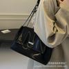 Frosted Retro Bag Women's Large Capacity 2025 New Fashion Chain Shoulder Bag Texture Class Commuter Tote Bag
