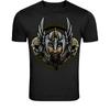 Viking Warrior Helmet T-Shirt - Norse Mythology Skull Warrior