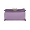 Longchamp Box Trot Serie 18 Knopfklappe Verstellbarer Schultergurt Kalbsleder Kleine Quadratische Tasche Damen Umhängetasche Flieder 10174HAU356