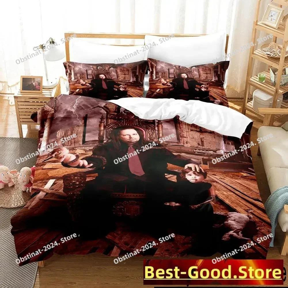 3D Fashion Korn Rock Band Bedding Set Printed Single Comforter Quilt Bed Cover Duvet Cover Pillow Case 3 Pieces Kids Adult Size
