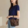 Retro large capacity portable messenger women's bag