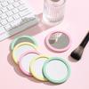 1pc Round Makeup Mirror Portable Silicone Mirror Student Dormitory Desktop Small Gift Mini Handheld Pocket Mirror Home Decor