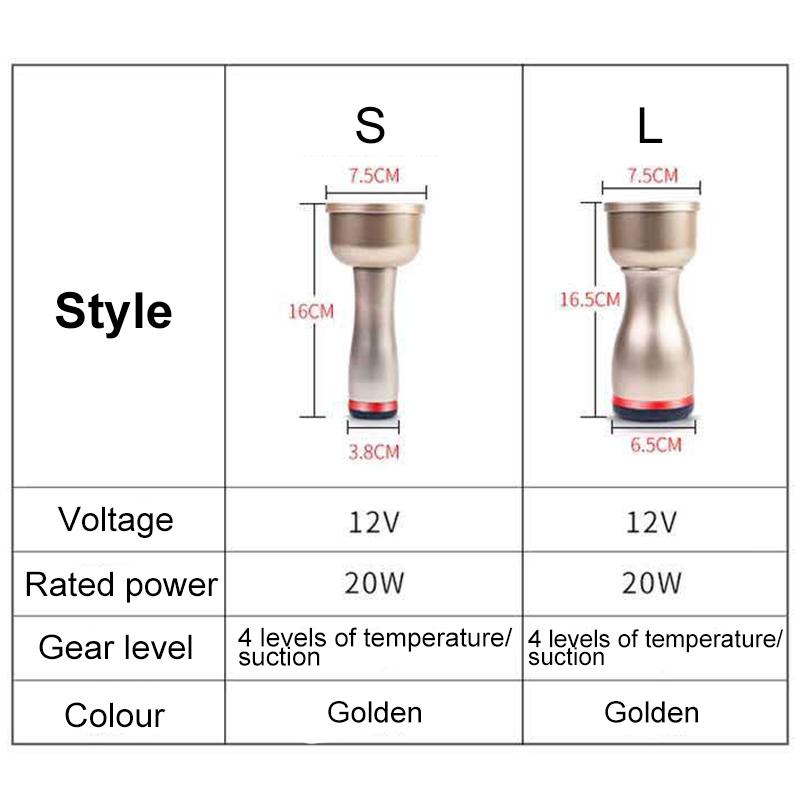 Cupping Massager Vacuum Suction Cups Chinese Cupping EMS Anti Cellulite Magnet Therapy Guasha Scraping Fat Burner Slim
