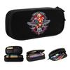 Custom Vintage Route 66 Mother Road Cute Pencil Case Large Capacity Biker America Highway Pencil Pouch Students Stationery