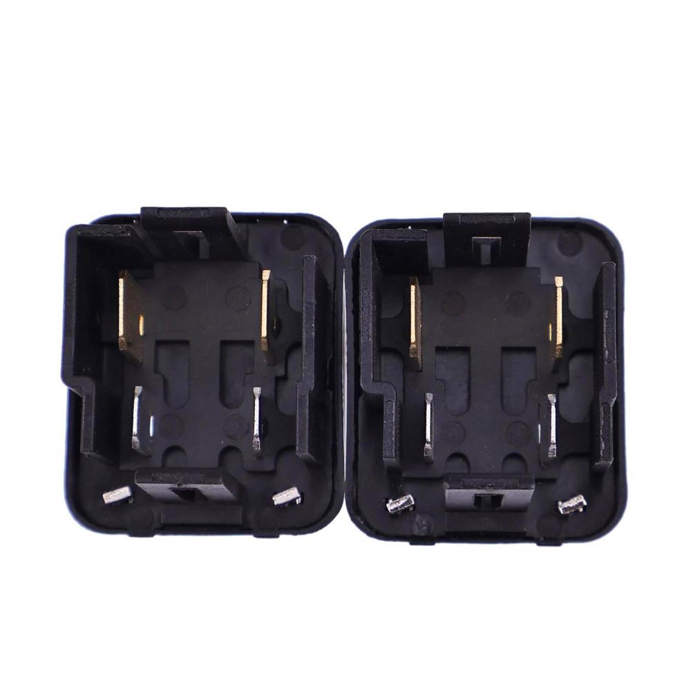 New 2Pcs 4Pin 12V 40A Relay Fuse Box Replacement For Toyota 90987-02006 056700-6912
