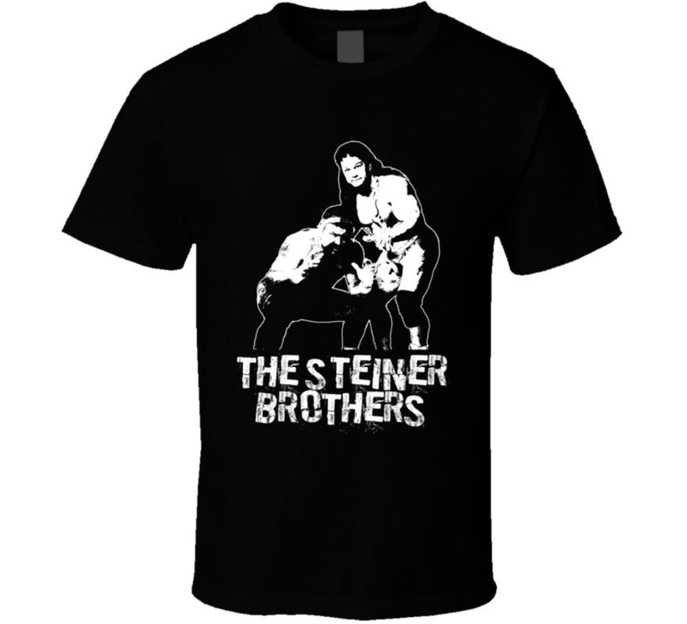 The Steiner Brothers Retro Legends Of Wrestling Tag Team T Shirt Unisex T-Shirt S