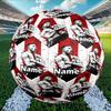 Custom Name Personalized Kylian Mbappe Print Size 5 Soccer Ball Training & Match Football, for Team, Kicking, Gift for Football