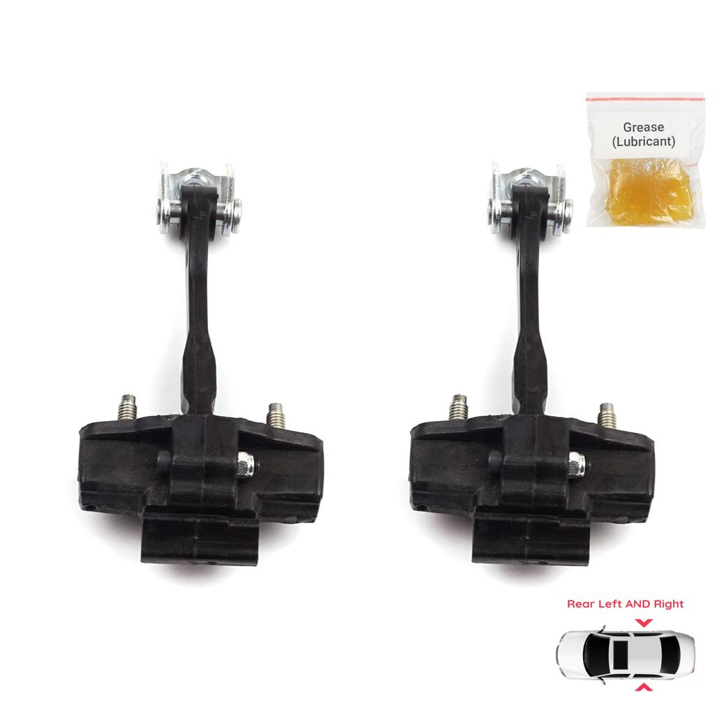 EDP1278-1 2 Pieces Rear Door Hinge Stop Check Strap Limiter for Fiat Bravo 198 Lancia Delta MK3 844 2008-2014 51805582