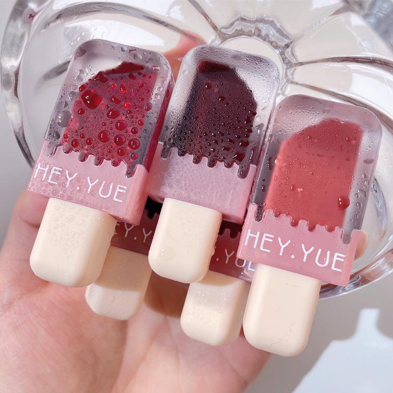 HEYYUE Velvet Matte Lip Glaze - Little Pudding, Transferfester Lippenstift-Gloss
