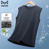 Maoren Herren Kühlendes Sport-Tanktop aus Eisensilke