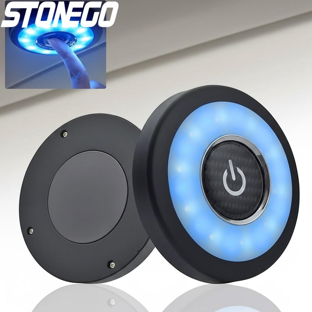 

LED Interior Car Light Universal Fit Ceiling Light USB Charging Roof Magnetic Reading Light чёрный