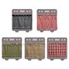 Oven Skirt Handmade Farmhouse Oven Cover with Ruffle Trim under Stove Easy Installation Oven Hideaway Curtain Kitchen Decor