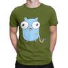 Go Graphic Funny 100 Cotton TShirt Gopher Tops Tees For Unisex