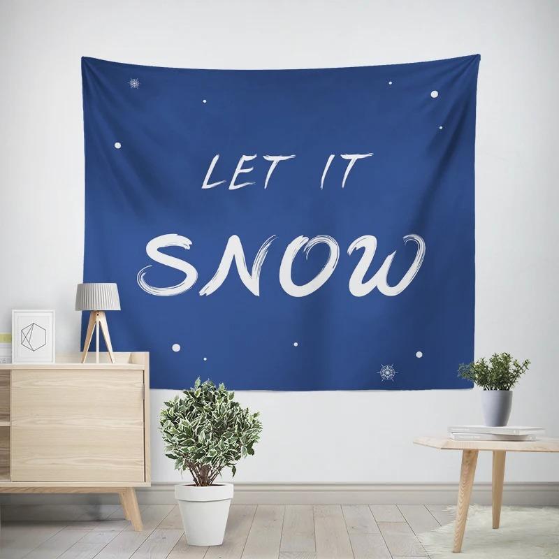 Новогодняя рождественская тематика Пингвин Снеговик Узор Гостиная Спальня Декоративный — фото 12